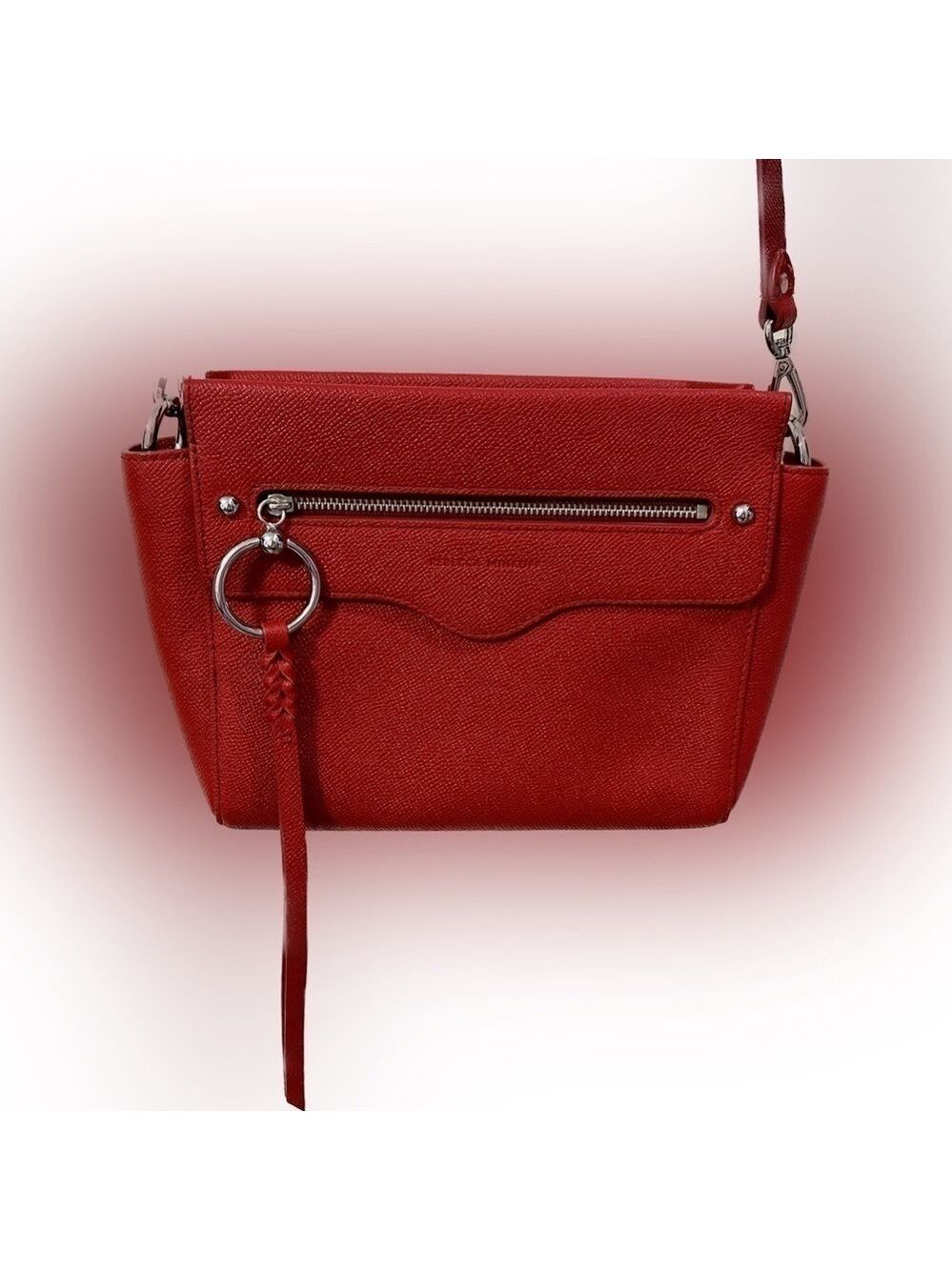 NWT Rebecca Minkoff ‘Gabby’ Leather Crossbody style Kiss (red). Excellent shape